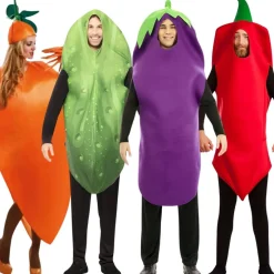 Disfraces en grupo de Vegetales