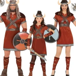 Disfraces en grupo de Vikingos Nórdicos