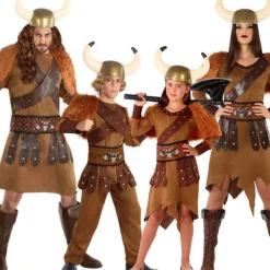 Disfraces en grupo de Vikingos Calavera