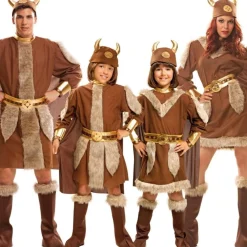Disfraces en grupo de Vikingos