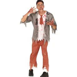 Disfraces en Grupo de Zombies Colegiales