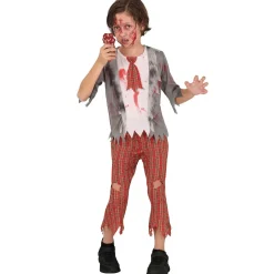 Disfraces en Grupo de Zombies Colegiales