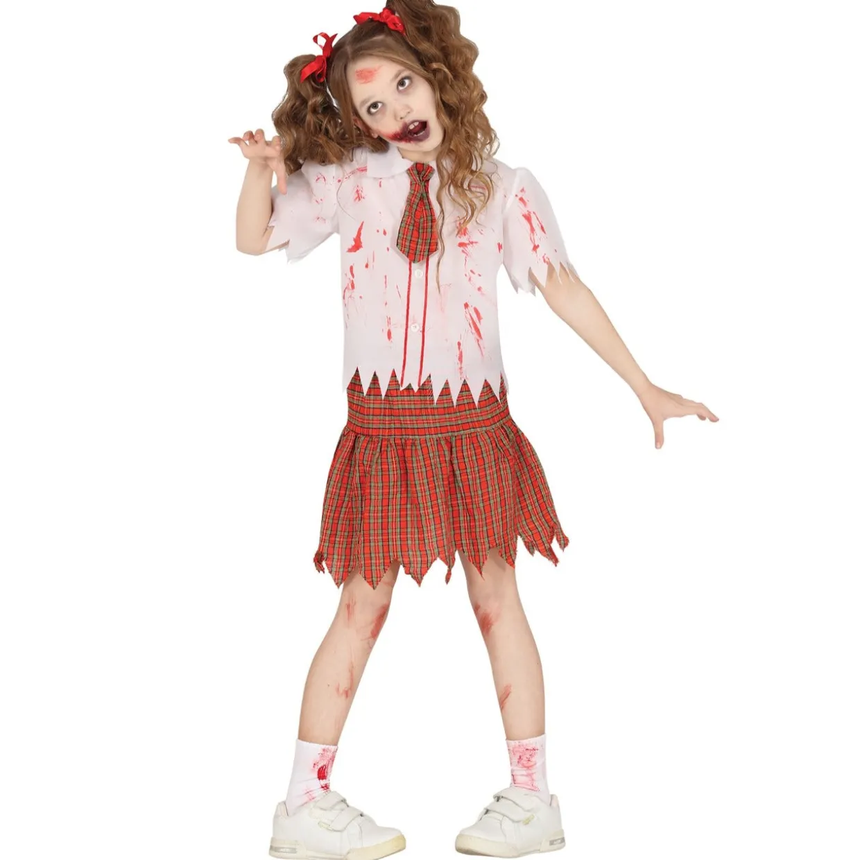 Disfraces en Grupo de Zombies Colegiales