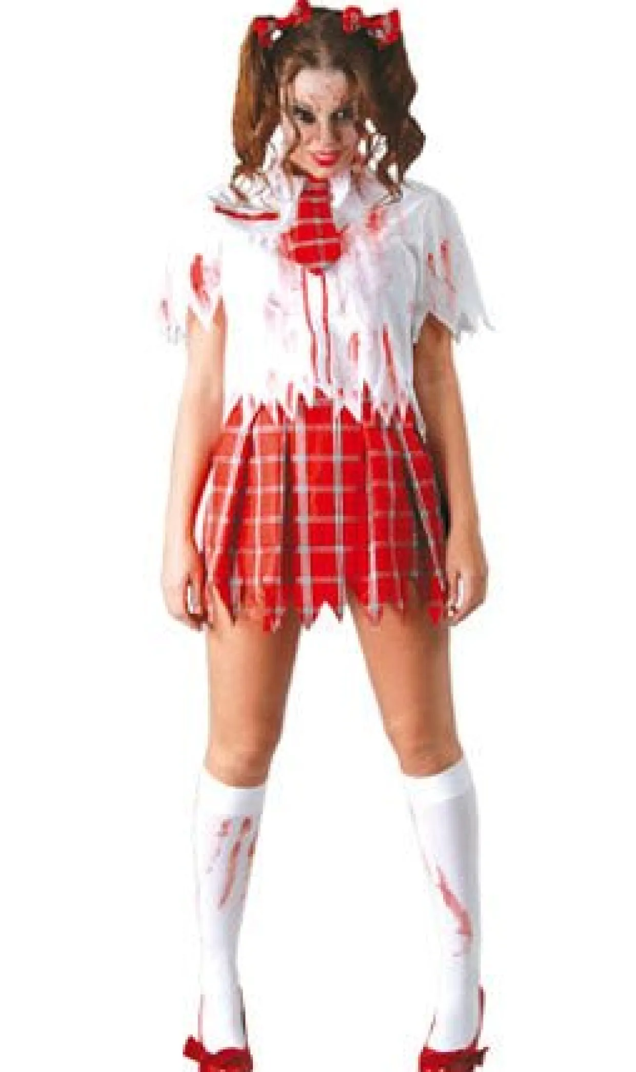 Disfraces en Grupo de Zombies Colegiales