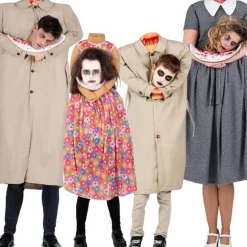 Disfraces en Grupo de Zombies sin Cabeza