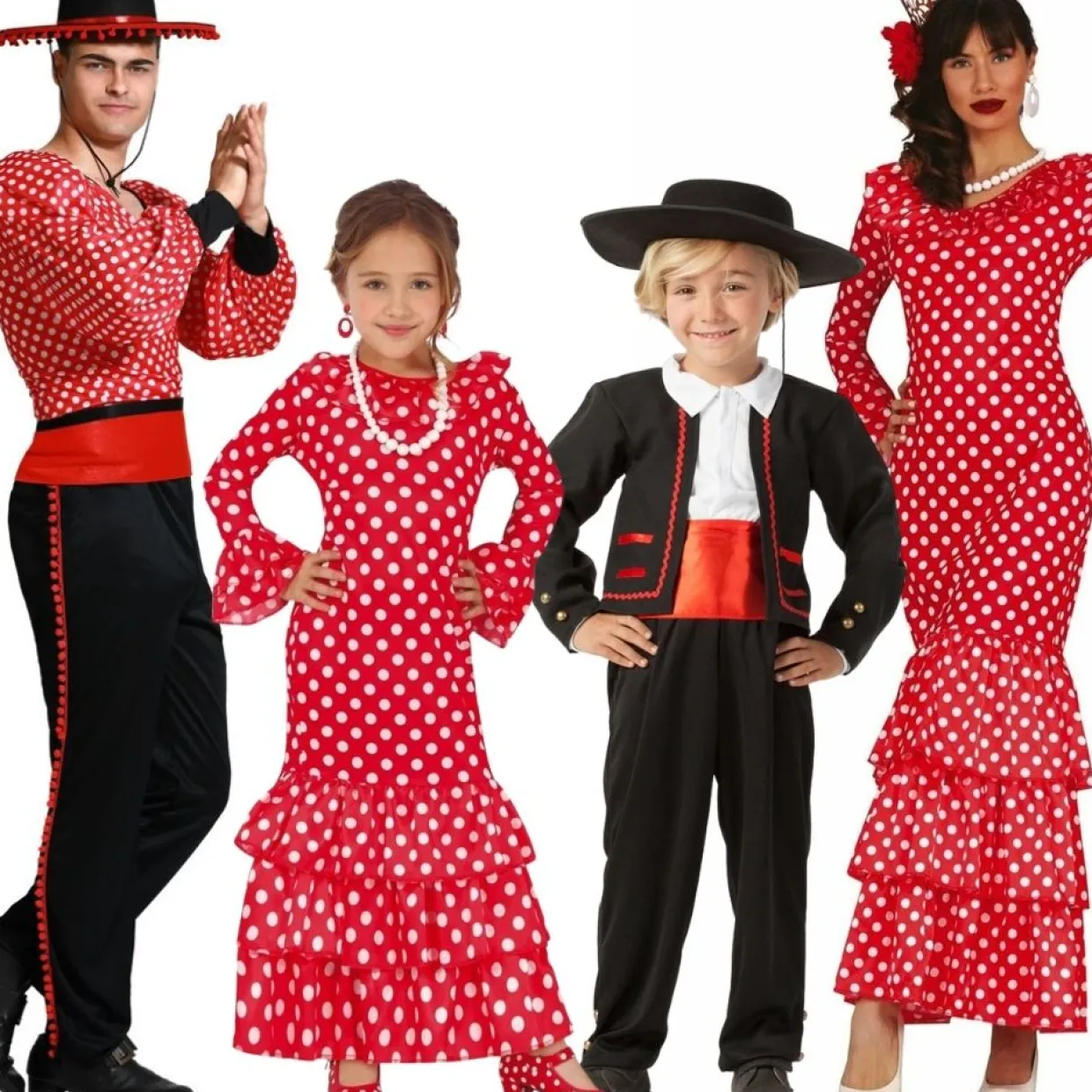 Disfraces en grupo para La Feria de Abril