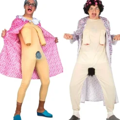 Disfraces en pareja de Abuelas Exhibicionistas