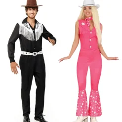 Disfraces en pareja de Barbie y Ken Vaqueros