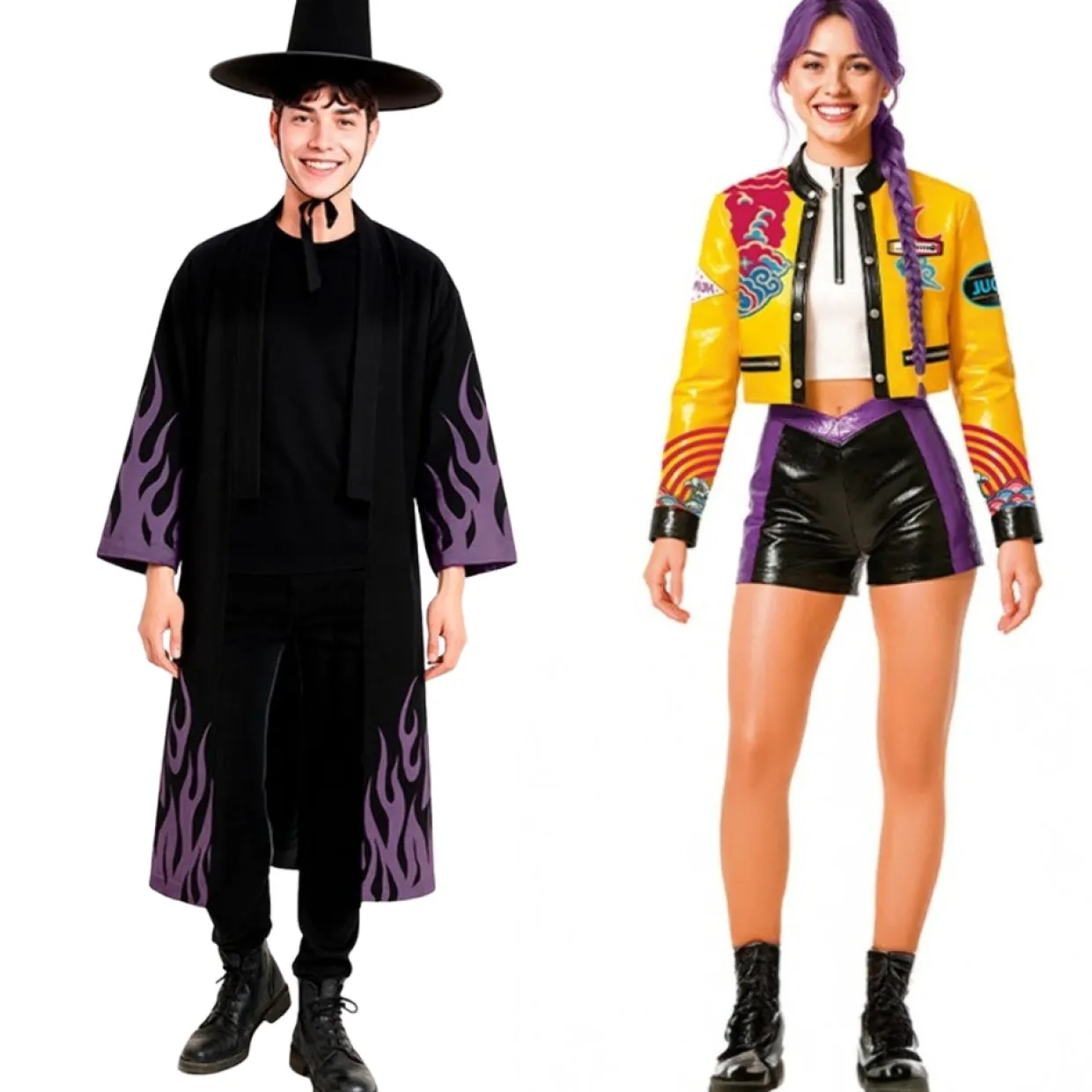 Disfraces en pareja de Cantantes K-pop Fashion