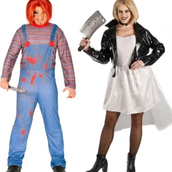 Disfraces en pareja de Chucky y Novia