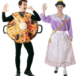 Disfraces en pareja de Fallera y Paella