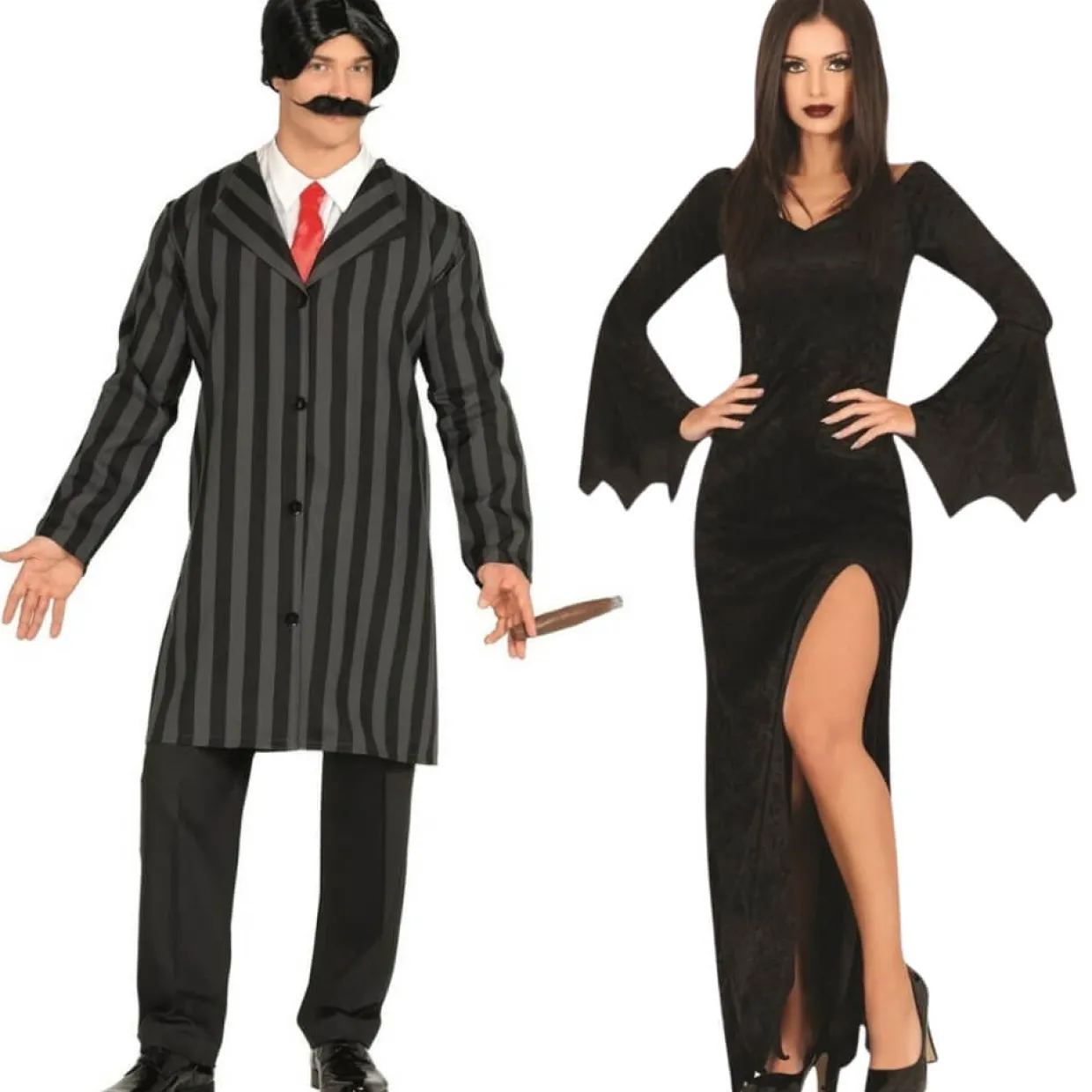 Disfraces en pareja de Familia Siniestra Eco