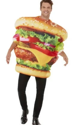 Disfraces en pareja de Hamburguesa y Patatas Fritas