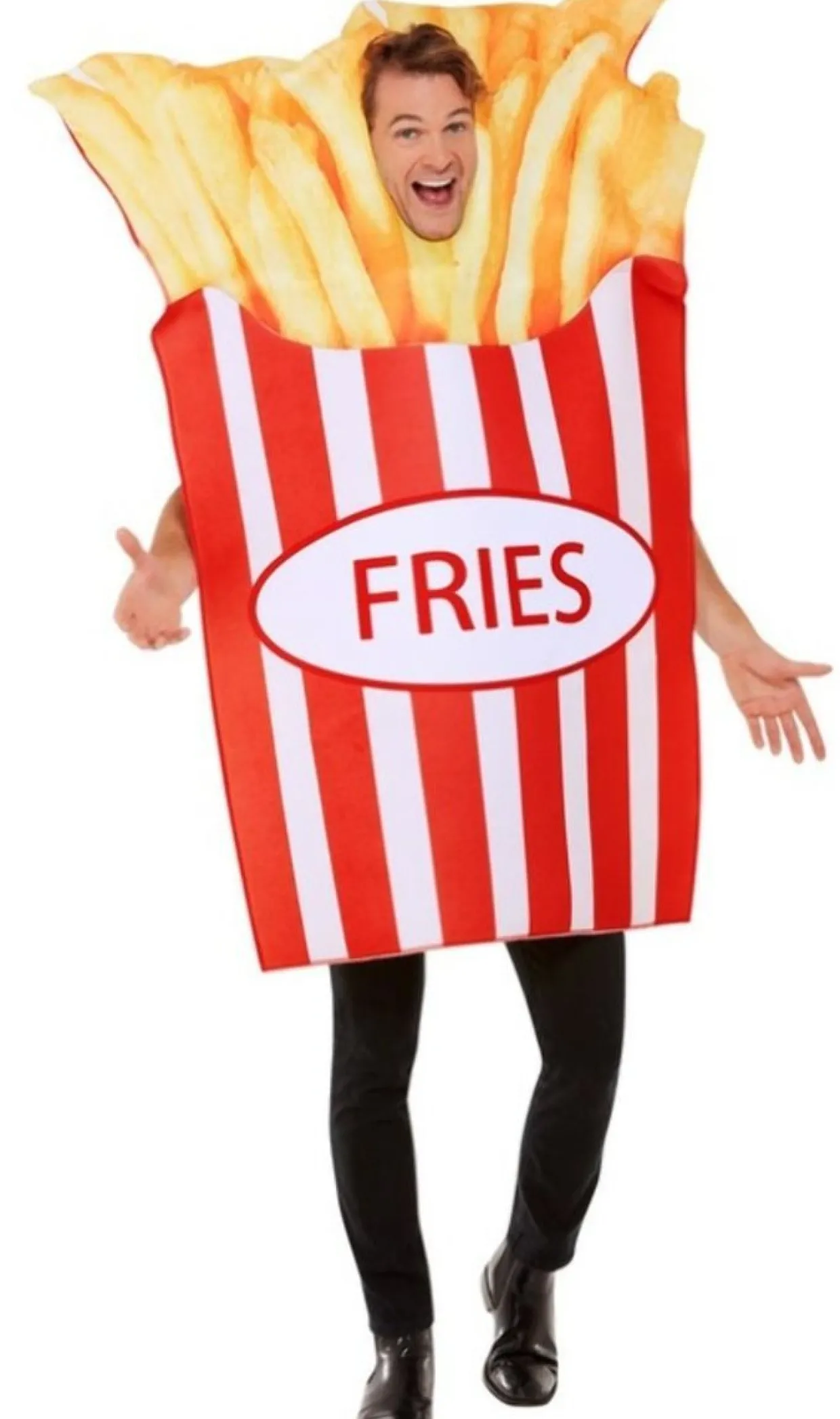 Disfraces en pareja de Hamburguesa y Patatas Fritas