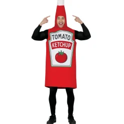 Disfraces en pareja de Hot Dog y Ketchup