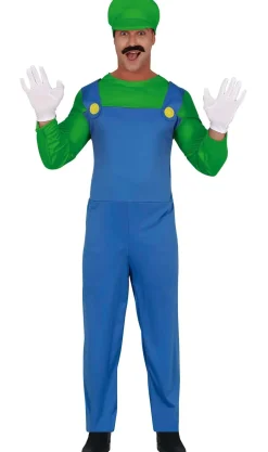 Disfraces en pareja de Mario y Luigi Fontaneros