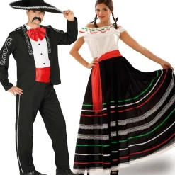 Disfraces en pareja de Mexicanos