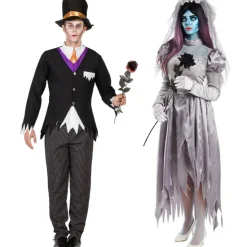 Disfraces en pareja de Novios Cadáver