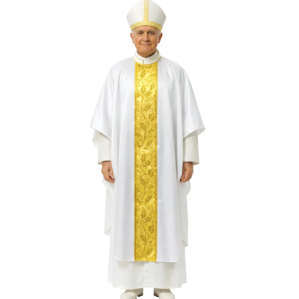 Disfraces en pareja de Papa y Cardenal