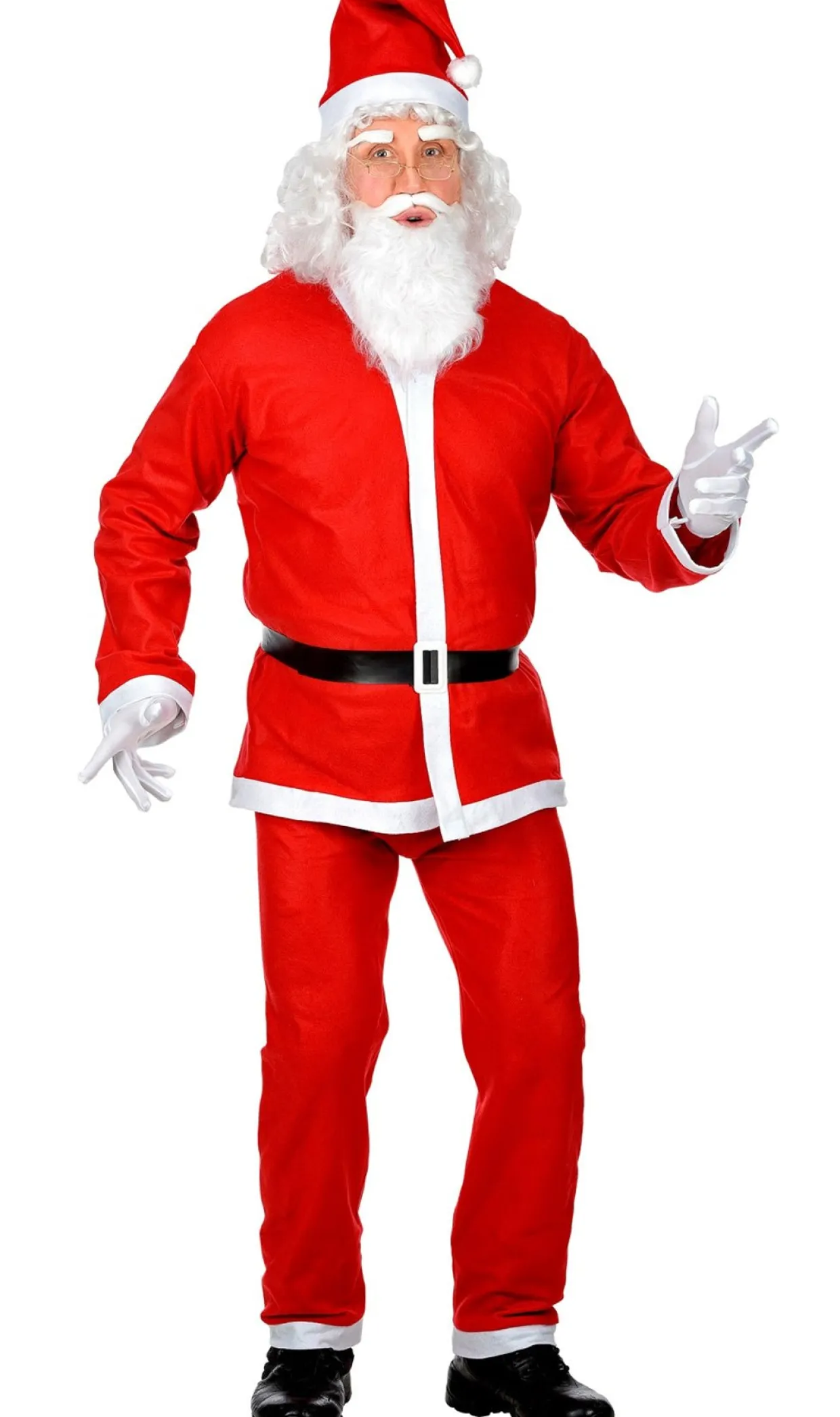 Disfraces en pareja de Papá y Mamá Noel Basic