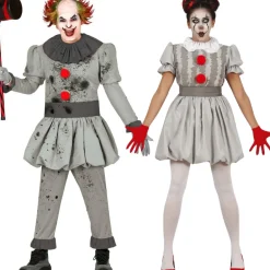 Disfraces en pareja de Payasos Killer