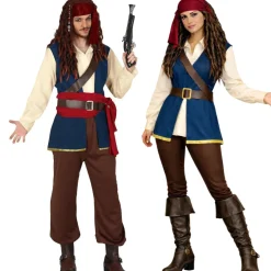 Disfraces en pareja de Piratas Sparrow