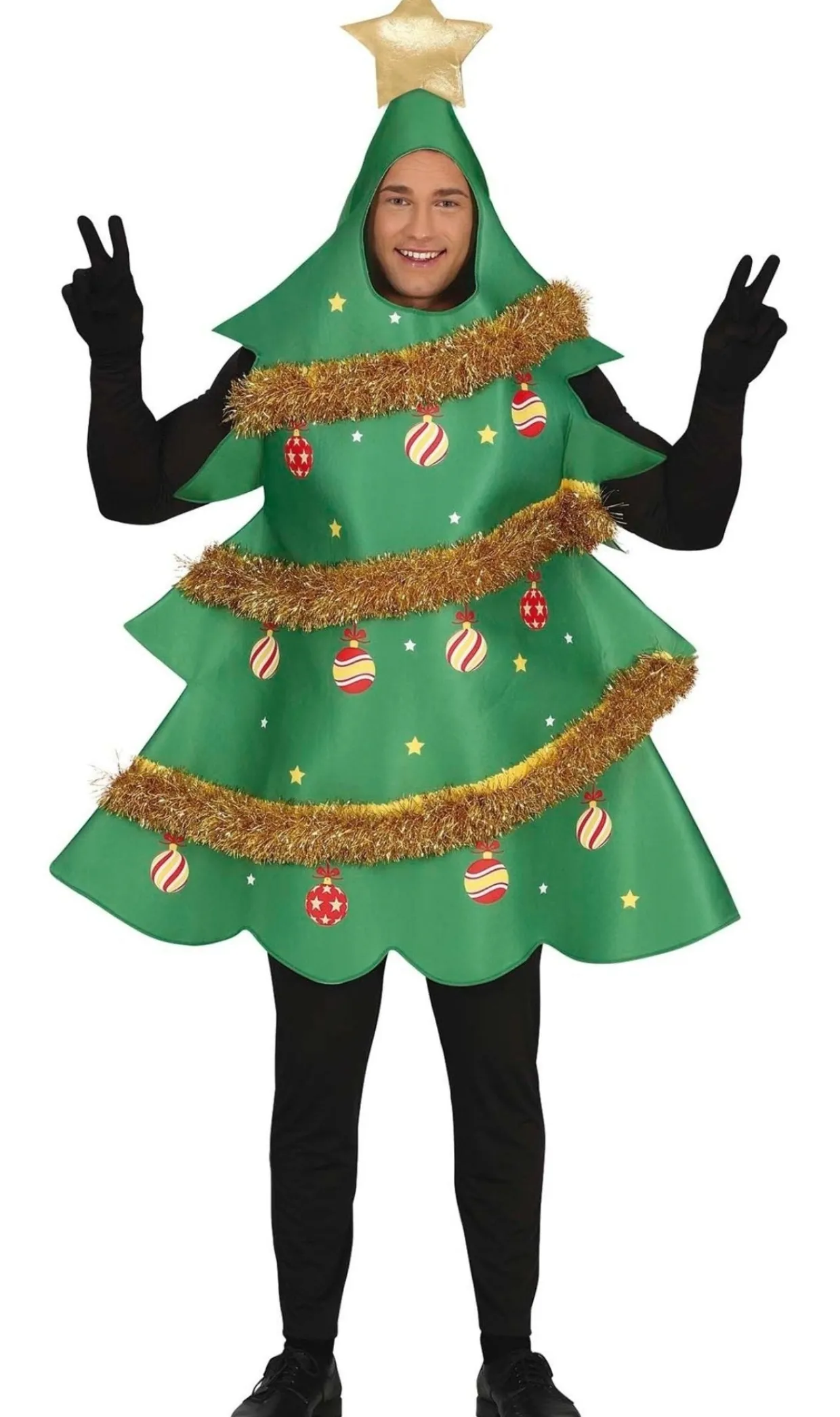 Disfraces en pareja de Regalo y Árbol de Navidad