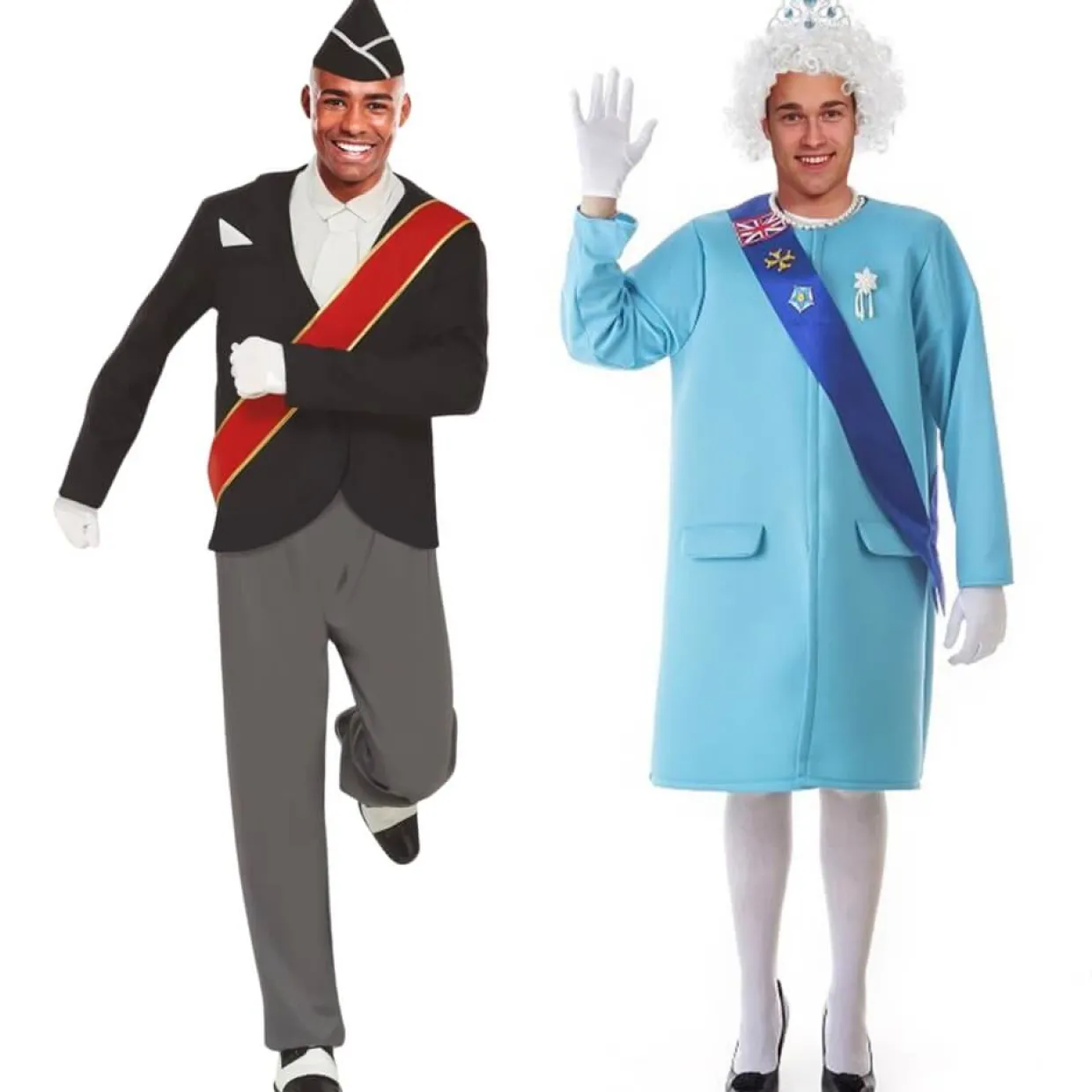 Disfraces en pareja de Reina y Meme del Ataúd