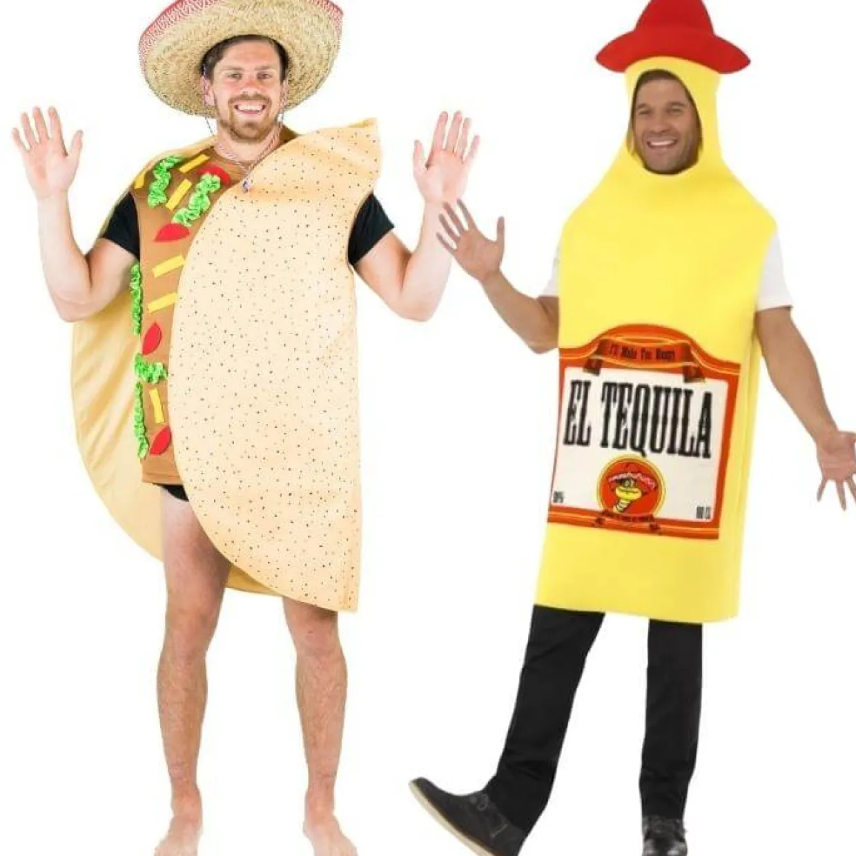 Disfraces en pareja de Taco y Tequila