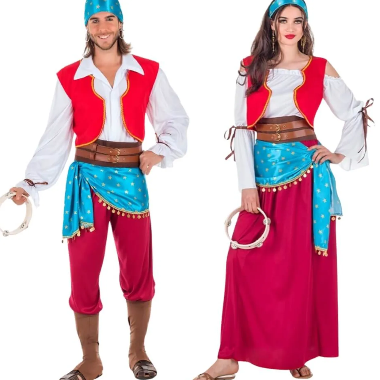 Disfraces en pareja de Zíngaros
