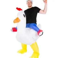 Disfraz a Hombros de Gallina Hinchable para adulto