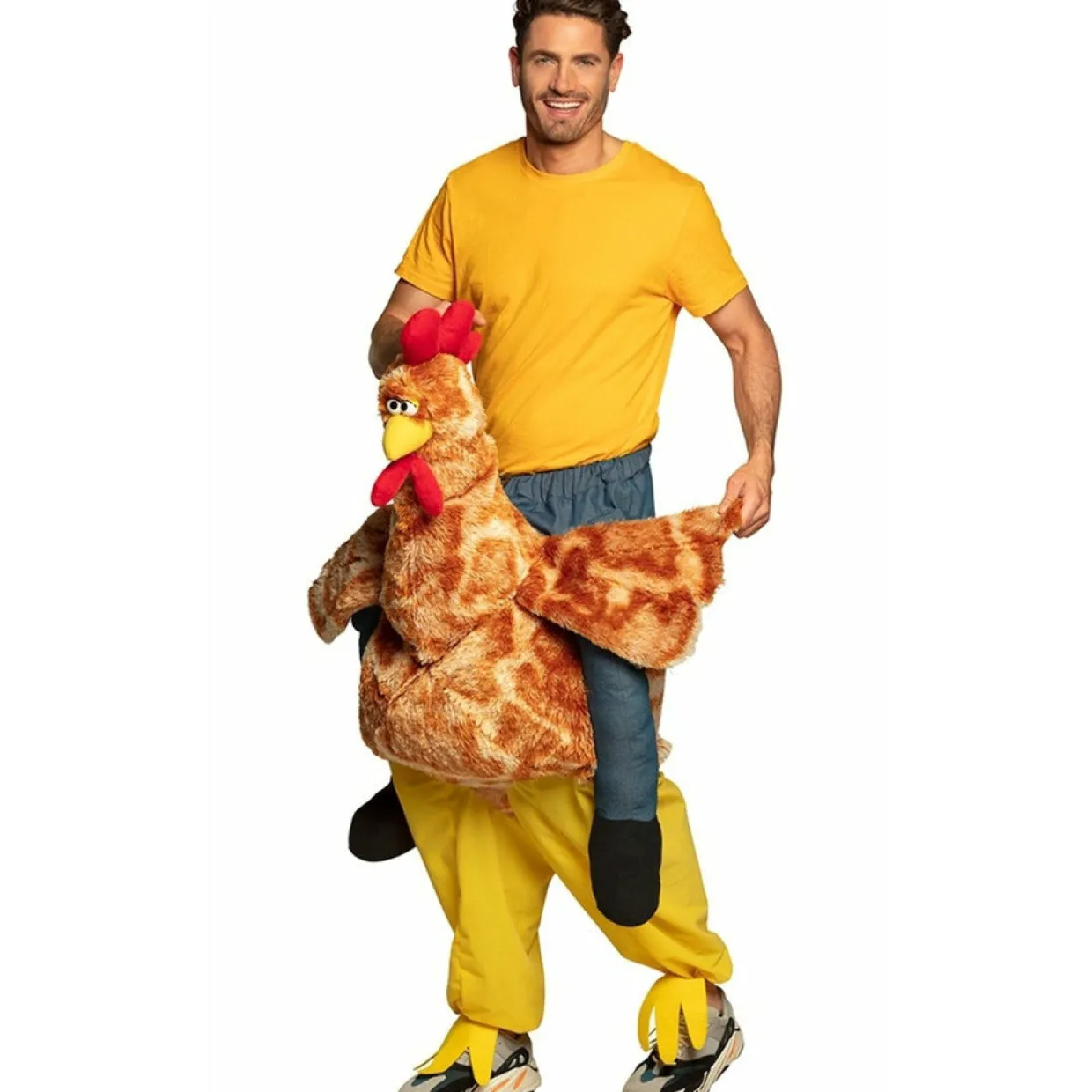 Disfraz a Hombros de Gallina para adulto
