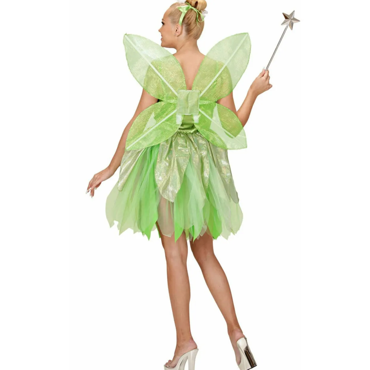 Disfraz Campanilla Verde para mujer