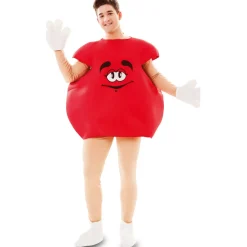 Disfraz Chocolatina Roja para adulto
