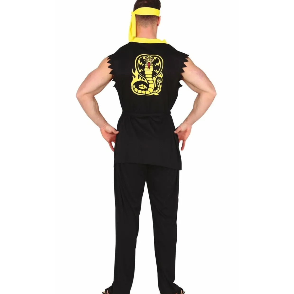 Disfraz Cobra Kai Negro para adulto