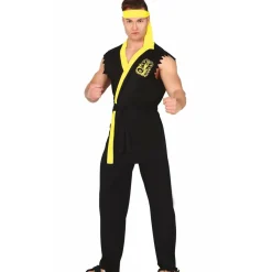 Disfraz Cobra Kai Negro para adulto