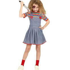 Disfraz d Chucky Asesina para niña