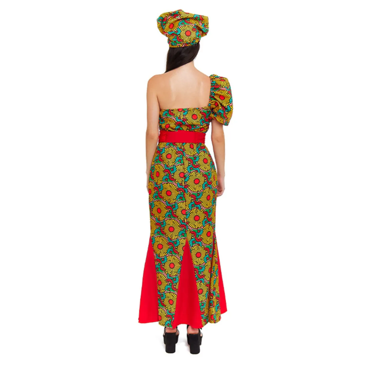 Disfraz de Africana Turbante para mujer