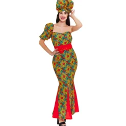 Disfraz de Africana Turbante para mujer