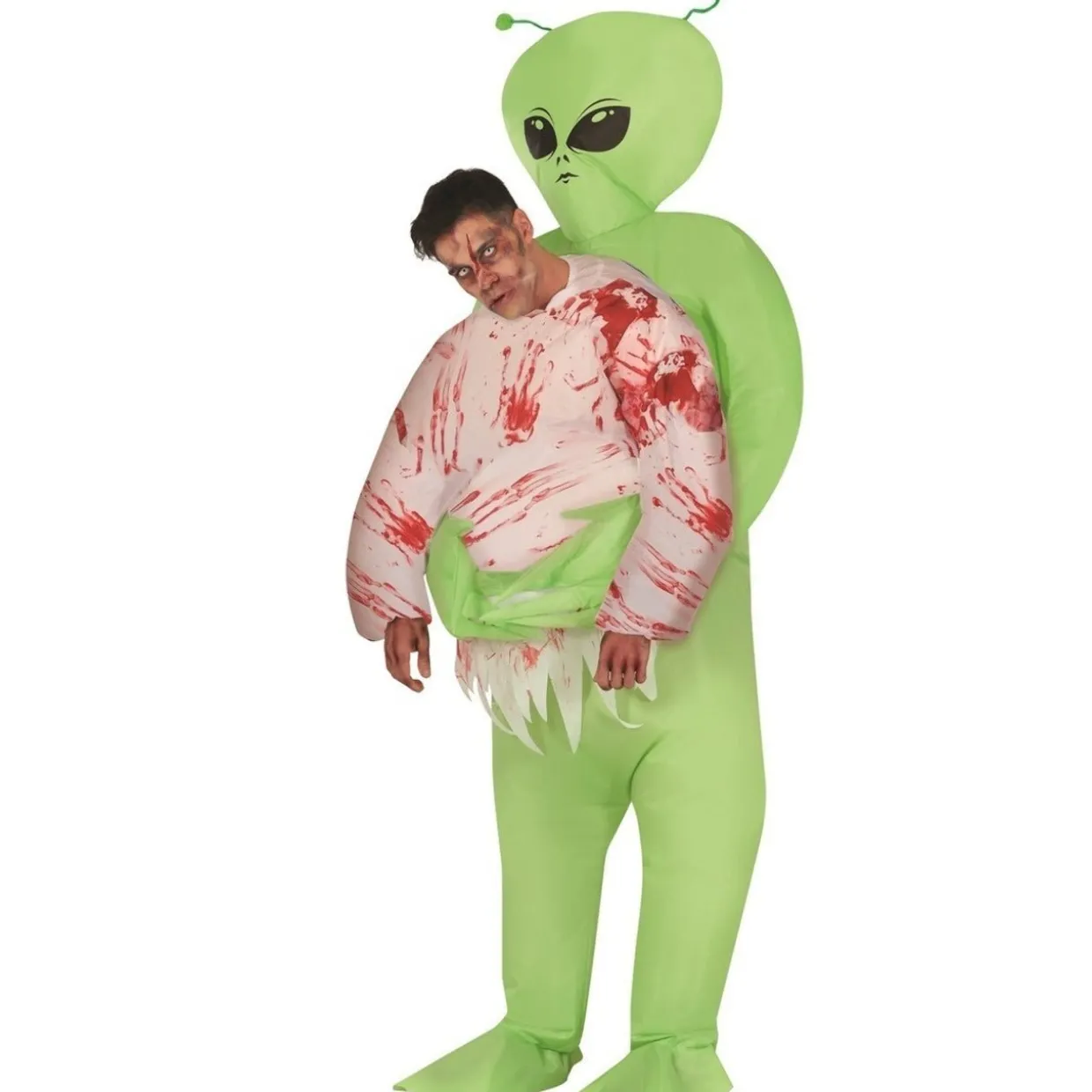 Disfraz de Alien Asesino Hinchable para adulto