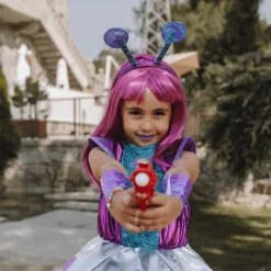 Disfraz de Alien Azul para niña