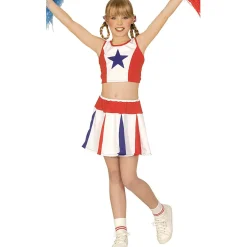 Disfraz de Animadora Americana para niña
