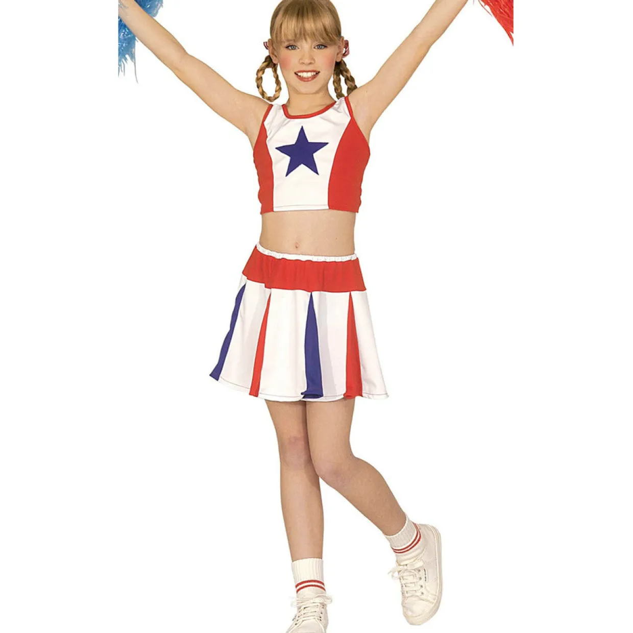 Disfraz de Animadora Americana para niña