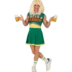 Disfraz de Animadora Beer Verde para hombre