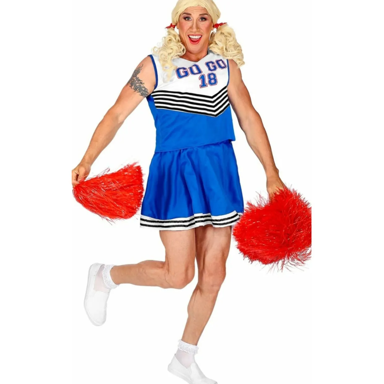 Disfraz de Animadora Cheerleader para hombre