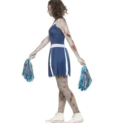 Disfraz de Animadora Pompones Zombie para mujer