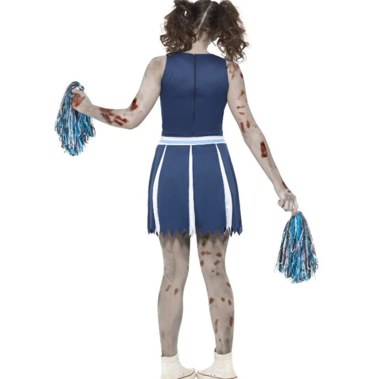 Disfraz de Animadora Pompones Zombie para mujer