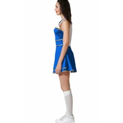 Disfraz de Animadora USA Azul para mujer