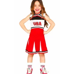 Disfraz de Animadora USA niña
