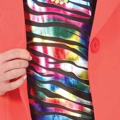 Disfraz de Años 80 Rainbow para mujer